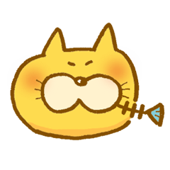 [LINEスタンプ] ネコ次郎 本気Ver.1 