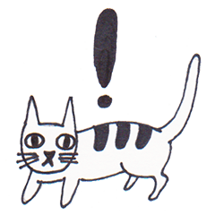 [LINEスタンプ] ネコのことば 