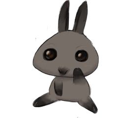 [LINEスタンプ] おにぎり うさぎ 
