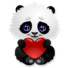 [LINEスタンプ] Muni Panda 
