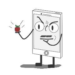 [LINEスタンプ] Phone Life 