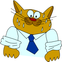 [LINEスタンプ] 会社員レオ吉の日常生活 