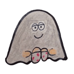 [LINEスタンプ] おばけのポッポくん 