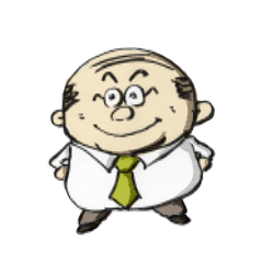 [LINEスタンプ] 陽気なおじさん 