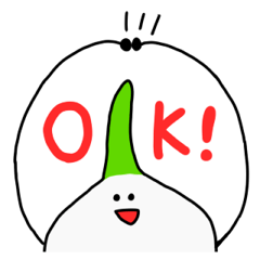 [LINEスタンプ] ねぎたま 
