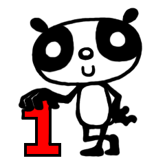 [LINEスタンプ] パンダなんだ 第1弾 