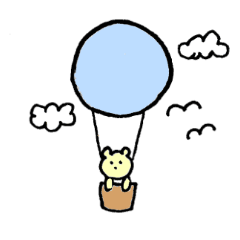 [LINEスタンプ] わたしのくま 
