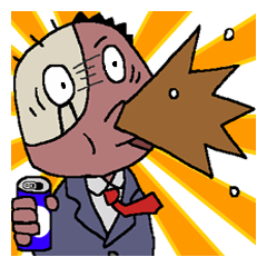 [LINEスタンプ] 働くゾンビさん 