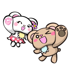 [LINEスタンプ] くまっ隊2 
