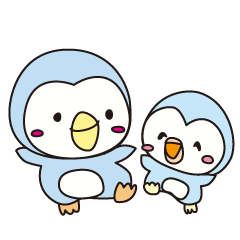 [LINEスタンプ] ペーとポーのゆったり毎日 