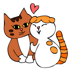 [LINEスタンプ] モモココの猫的日常 