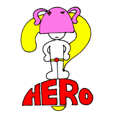 [LINEスタンプ] HERO？ 