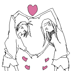 [LINEスタンプ] ジト目少女