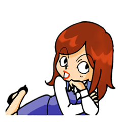 [LINEスタンプ] 若くないOL 