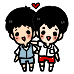 [LINEスタンプ] KINDERGARTEN KIDS 