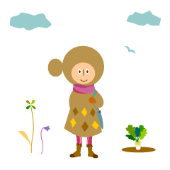 [LINEスタンプ] 英語と日本 MARU 