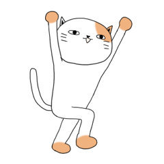 [LINEスタンプ] かわいいネコだよ 