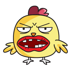 [LINEスタンプ] Nonsense Chicky Vol. 2 