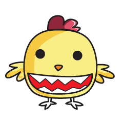 [LINEスタンプ] Nonsense Chicky Vol. 1 