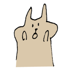 [LINEスタンプ] あまえてくるどうぶつ 