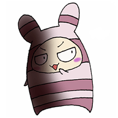 [LINEスタンプ] うさぎのような 