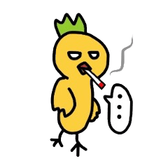 [LINEスタンプ] 白目のひよこスタンプ 