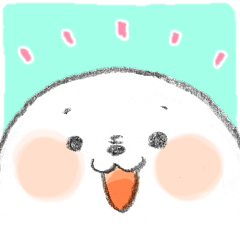 [LINEスタンプ] かわゆい あざらしだよ。 