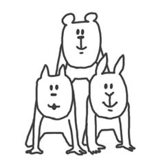 [LINEスタンプ] うざい動物たちです。3。