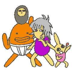[LINEスタンプ] 『創世主・貧乏神』 