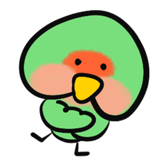 [LINEスタンプ] おしりいんこ 