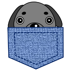 [LINEスタンプ] 甘えん坊の犬、でもいつも君の味方だよ fetchpriority=high