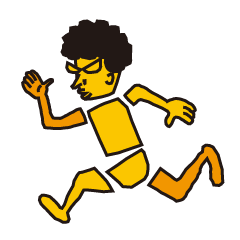 [LINEスタンプ] オレンジマン 