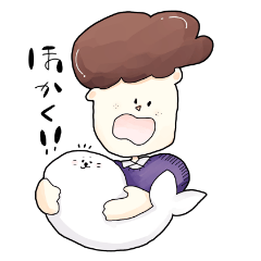 [LINEスタンプ] のぽのぽ男の観察日記 