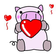 [LINEスタンプ] デカっぱなのトンちゃん 