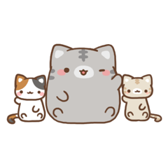 [LINEスタンプ] もふにゃんず Vol2 