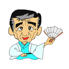 [LINEスタンプ] Comic storyteller "Yanagiya Kitahachi" 
