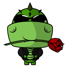 [LINEスタンプ] Trexo in Love 