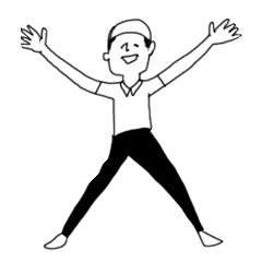 [LINEスタンプ] 体操のお兄さん 
