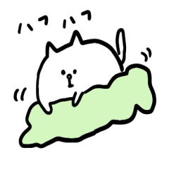 [LINEスタンプ] しろねこ氏 