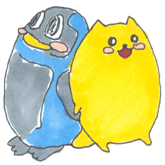 [LINEスタンプ] 仲良しポメペン1 