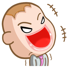 [LINEスタンプ] Donut Mouth (English Version) fetchpriority=high