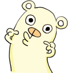 [LINEスタンプ] 無責任くまさん 