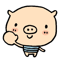 [LINEスタンプ] ゆるブタのブーたん 