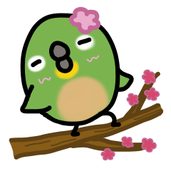 [LINEスタンプ] メジロのHana*ちゃん fetchpriority=high