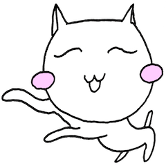 [LINEスタンプ] 白猫しろ9 