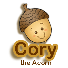[LINEスタンプ] Cory the Acorn fetchpriority=high