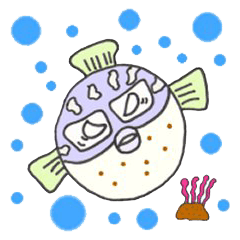[LINEスタンプ] ぷんぷんフグ＆珍アナゴ 