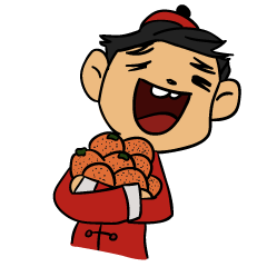 [LINEスタンプ] Wang 