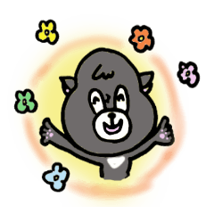[LINEスタンプ] おちゃめな犬ポーのスタンプ 