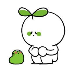 [LINEスタンプ] はっぱくんといもむしくん 